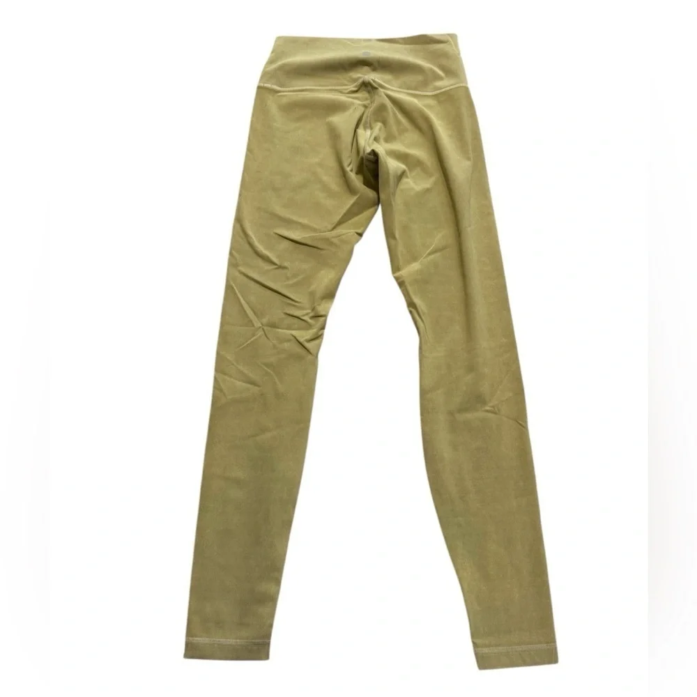 Lululemon Green Acid Wash Legging